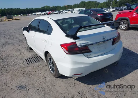 2015 Honda Civic Se из США, поврежденный, VIN 19XFB2F72FE273803